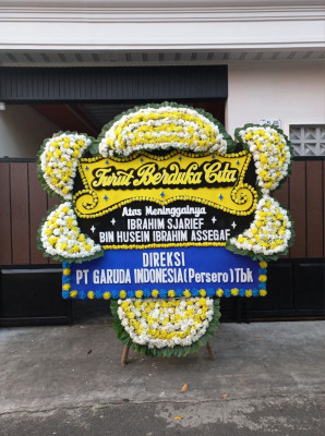 Papan Bunga Duka di Poris Plawad