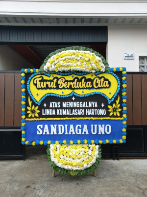 Papan Bunga Duka di Poris Plawad